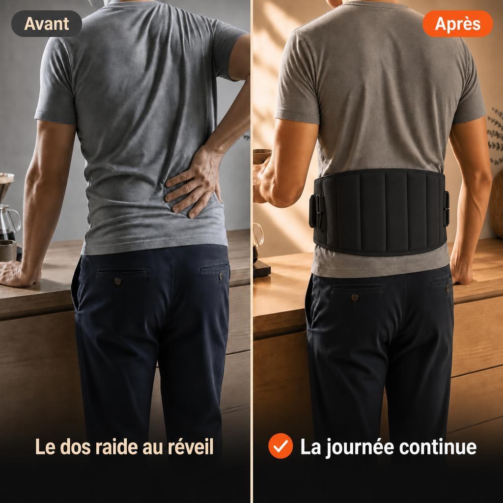 Avant, le dos raide au réveil. Après, la journée continue avec Braizia