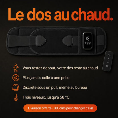 Braizia : debout au chaud, sans prise, discrète sous un pull, jusqu'à 58 °C